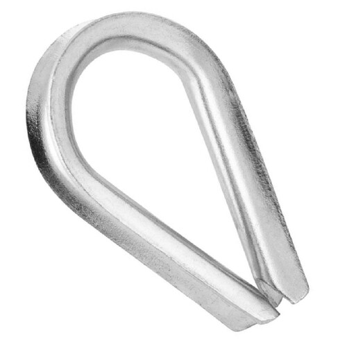 Anilha para cabo de aço 1/8 Anilha para cabo de aço 1/8