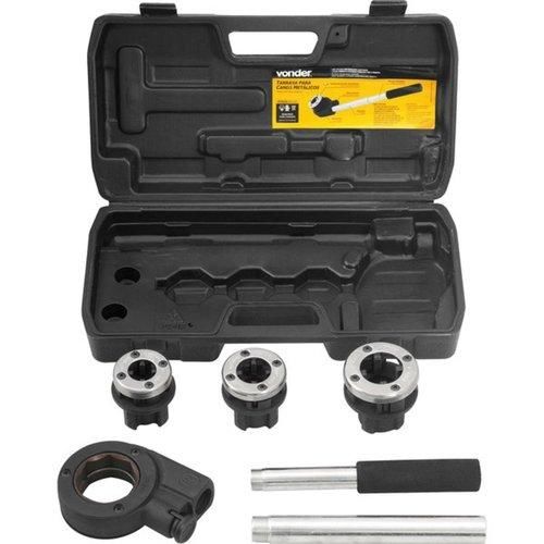 Jogo de tarraxa manual para canos de 1/2 a 1 Jogo de tarraxa manual para canos de 1/2 a 1