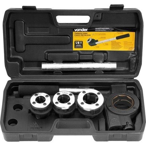 Jogo de tarraxa manual para canos de 1/2 a 1 Jogo de tarraxa manual para canos de 1/2 a 1