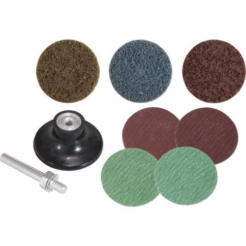 Jogo de discos de lixa com esponja abrasiva 50 mm Jogo de discos de lixa com esponja abrasiva 50 mm