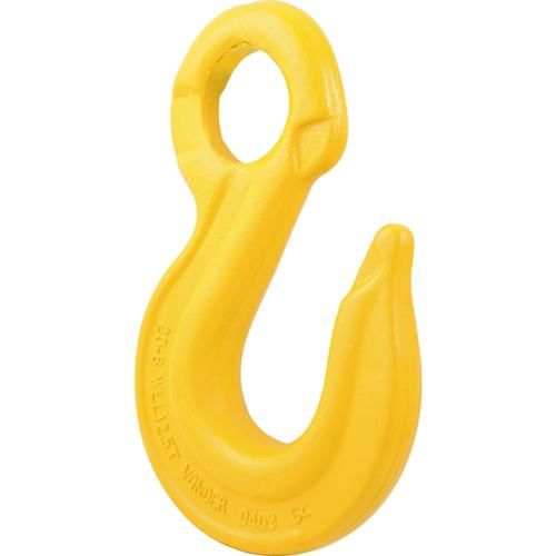 Gancho de aço com olhal sem trava Gancho de aço com olhal sem trava