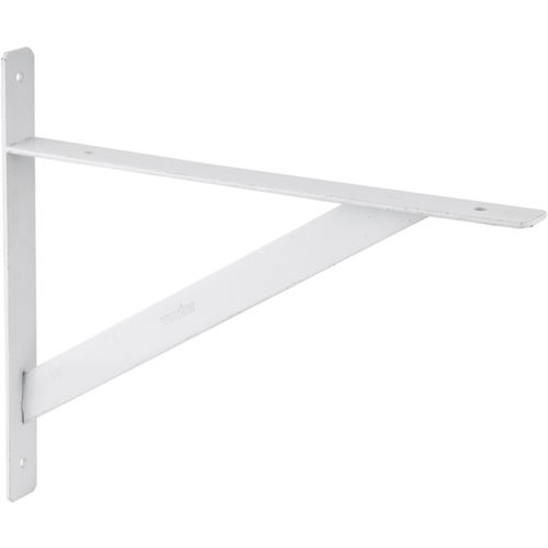 Cantoneira Mão francesa reforçada 20 cm branca Cantoneira Mão francesa reforçada 20 cm branca