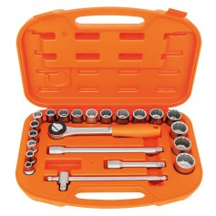 Jogo de soquete estriado 3/8 a 1.1/4 Jogo de soquete estriado 3/8 a 1.1/4