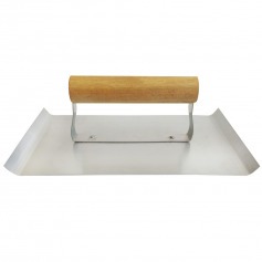 Desempenadeira em aço com cabo de madeira Desempenadeira em aço com cabo de madeira