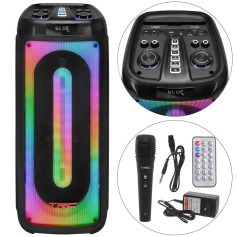 Caixa de som amplificada 900W RMS com Bluetooth e Radio FM e Microfone - CT 900 Caixa de som amplificada 900W RMS com Bluetooth e Radio FM e Microfone - CT 900