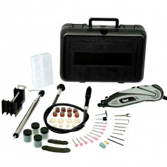 Micro retífica 130W com 199 acessórios 21143 - RZ-MR130 Micro retífica 130W com 199 acessórios 21143 - RZ-MR130