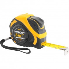 Trena com fita de aço 19 mm x 5 m com trava Trena com fita de aço 19 mm x 5 m com trava