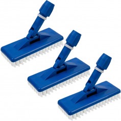 Escova macia com suporte com 3 peças - Limpa tudo Escova macia com suporte com 3 peças - Limpa tudo