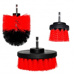 Kit de escovas drill agressiva 3 peças - 10066 Kit de escovas drill agressiva 3 peças - 10066