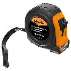 Trena emborrachada com fita de aço 18 mm x 5 m com trava - 3131255 Trena emborrachada com fita de aço 18 mm x 5 m com trava - 3131255